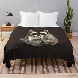 Blankets Flannel Blanket Bedspread Cute Wild Animals Fleece Blanket Lightweight Warm Coverlet Soft Fluffy for Bedroom