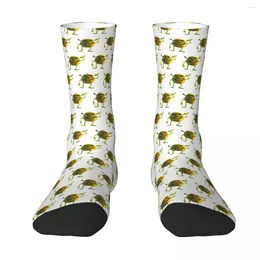 Men's Socks Wazowski Shrek Sock Men Women Polyester Stockings Customizable Funny