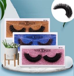 3D Mink Eyelashes 100 Real Mink Lashes False Eyelashes Cruelty Soft Natural Short Thick Fake Eyelash Eyelashes Extension Eye8975465