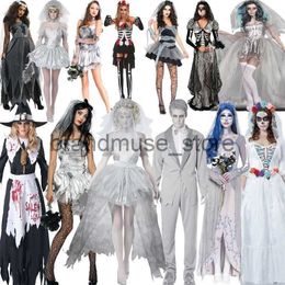 Theme Costume Performance costumes ghost bride costumes Halloween adult role-playing cosplay horror party costumes shipped within 6 days J231024