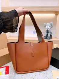 Designer Tote Bag Women Hobo Bags Litchi Pattern The Tote Bag Large Capacity Shopping Purse Luxury Shoulder Bags Handbag
