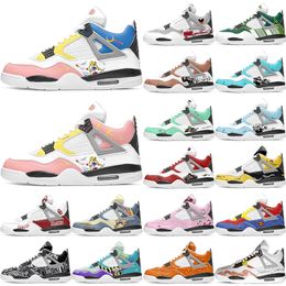 new diy custom basketball shoes mid cut mens and womens Versatile fashion patterned breathable trainers outdoor Customised shoes 20