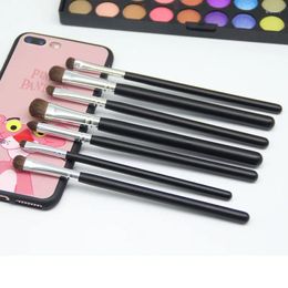 Makeup Brushes Eye Brush Set 7pcs Shadow Portable Travel Mini Cosmetic For Make Up Cosmetics