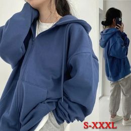 Men's Hoodies Sweatshirts Plus Size S-3XL Women Hooded Sweatshirt Spring Autumn Fleece Warm Oversized Loose Jacket Hoodies Harajuku Streetwear 231021