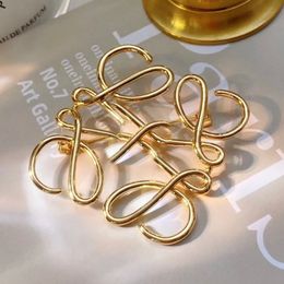 Gold Plated Brooches Pin Wedding Jewellery Pins Broochs Romantic Couples Accessories European Brand Fashion Gift