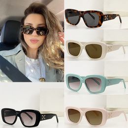 square multi Colour womens sunglasses new gradient Colour super large square sunglasses luxurious and fashionable all inclusive glasses CL40216U