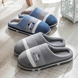 Slippers Winter Footwear Flat Summer Men Women Indoor Home Non Slip Versatile House Shoes Warm Plush Cotton 231024