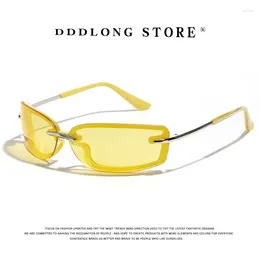 Sunglasses DDDLONG Retro Fashion Y2K Punk Women Men Sun Glasses Classic Vintage Goggles UV400 Outdoor Shades D371