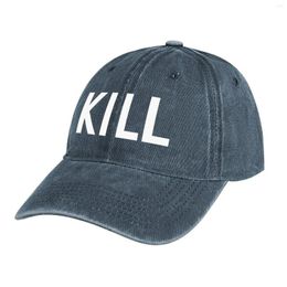 Береты Killer T Cell Cap Ковбойская шляпа Модные пляжные шляпы Бейсбол Солнцезащитные мужские и женские
