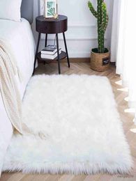 Carpet White Hall Carpet Modern Living Room Bedroom Home Decoration Mat thickened R231024