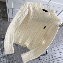 Mens Sweaters Winter Wool Knit Sweater Fashion Mid Collar Sweatshirts Casual Basic Woolen Sweatshirt Classic Man Tops 23FW