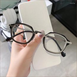 Sunglasses 2023 Clear Myopia Glasses For Men Anti Blue Light Computer Women Retro Square Frame Short Sighted Eyeglasses 0 To -600