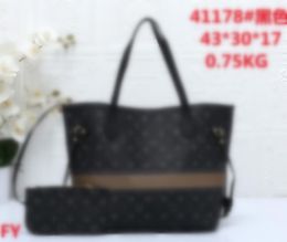NEW New Fashion Shoulder Bags 2 Pieces Set Handbags Designer Letter Tote bag Luxury Purse Wallets Women Totes Backpack