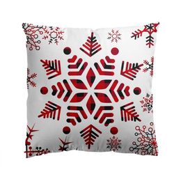 Cushion/Decorative Pillow 45X45Cm Christmas Pillowcase Decor For Home Merry Ornament Happy Year 2021 Noel Navidad Natal F915 Drop De Ot7D0