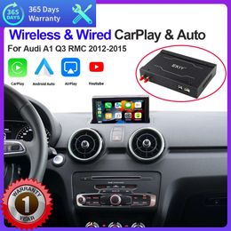 New Car Wireless CarPlay Android Auto Interface For Audi A1 Q3 RMC System 2012-2015 With Mirror Link AirPlay Car Play Function