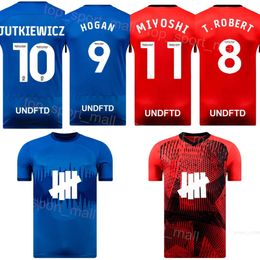 2023-24 Club Birmingham City Soccer 5 Dion Sanderson Jerseys 28 Jay Stansfield 34 Ivan Sunjic 6 Krystian Bielik 21 John Ruddy 17 Siriki Dembele Football Shirt Kits