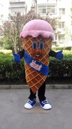 Halloween ice cream Mascot Costume Cartoon Anime theme character Christmas Carnival Party Fancy Costumes Adult Outfit