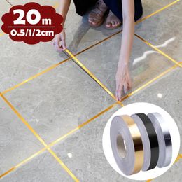 Wall Stickers Floor Tile Self Adhesive Waterproof Sealing Tape Strip Wallpaper Sticker Home Decoration 231023