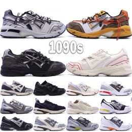 DHGATE Top G-1090 Men Women Running Shoes Gel 1090s Suede Designer Anderssonbells Glacier Grey Silver Cream Birch Midnight Outdoor Sports Sneakers