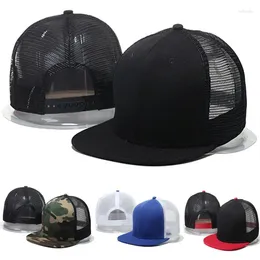 Ball Caps 2023 Summer Hip Hop Blank Light Board Cap Hiphop Mesh Hat Ladies Outdoor Visor Adjustable Men's Flat Hats Baseball