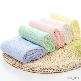 Blankets Layers New 100*100cm Pure Cotton Bubble Muslin Blanket Baby Blanket Infant Bath Towel Kids Bedding