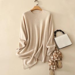 Women's Sweaters Masigoch Winter Thick Irregularity Trendy Designs Cashmere Women