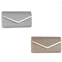 Evening Bags E74B Elegant Envelope Bag With Detachable Chain Purse For Women Perfect Parties And Weddings