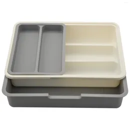 Kitchen Storage Cutlery Drawer Tray Expandable Adjustable Utensil For Organiser Multi-Purpose
