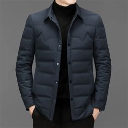 Men's Down Parkas Light Down Jacket Men Clothing Autumn Winter s Puffer for Warm Fashion Casual Male Coat Jaqueta Masculina Lq776 231023