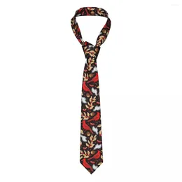 Bow Ties Birds And Holly Tie For Men Women Necktie Clothing Accessories