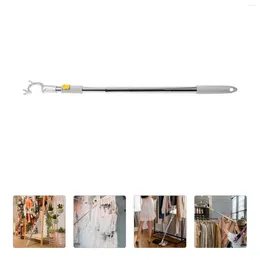 Bath Accessory Set Retractable Clothing Pole Clothesline Rod Reach Garment Sticks Home Adjustable Closet Wardrobe