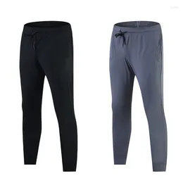 Men's Pants High Quality Men Running Fitness Sweatpant Male Casual Outdoor Training Sport 9 Point Pant Jogging Workout Trousers Bodybuilding