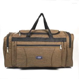 Duffel Bags Travel 70cm Sport Duffle Female Overnight Carry On Luggage Men High Quality Oxford Weekend Sac De