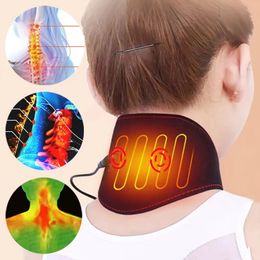 Massaging Neck Pillowws Heating Protection InfraredElectric Massage Pain Relieve Relaxation Cold Warm 231024