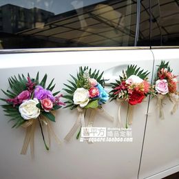 Other Event Party Supplies Wedding Car Flower Artificial Flowers For Wedding Car Decoration Wedding Florals Decor Flower Ornament Marriage 231023