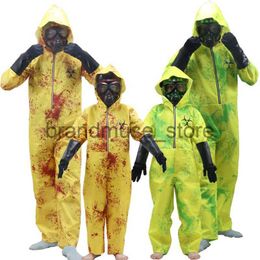 Theme Costume Adult COS male and female biochemical crisis zombie infected individuals parentchild performance costumes Halloween nuclear radiation J231024