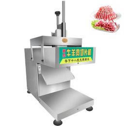 Meat Cutter Automatic Lamb Cutting Machine Beef And Mutton Rolls Slicer Machine Kitchen Tools Electric Meat Slicer