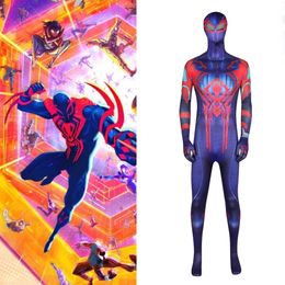 Costume cosplay di Spider-man 2099 Il costume cosplay della tuta dell'universo Costume di Halloween