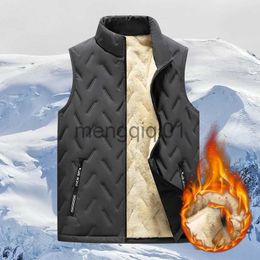 Men's Down Parkas Fashion Men Women Down Coat Winter Warm Fur Stand Collar Thin Jacket Waterproof Padded Waistcoat Sleeveless Portable Couple Vest J231024