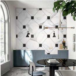 Wallpapers 3D Modern Lattice Background Wall Wallpaper For Walls 3 D Living Room Drop Delivery Home Garden Dhg20
