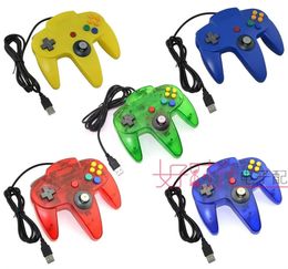 Game Controllers Joysticks Gamepad Wired Controller Joypad For Gamecube Joystick Game Accessories For Nintend N64 For PC MAC Computer Controller 231023