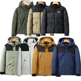 Jaquetas Parkas Puffer Alta Qualidade Designer Designer Northern Facer Inverno Down Algodão Jaqueta Ao Ar Livre Street Wear Quente