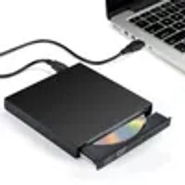 DVD VCD Player USB 20 External CD Drive Mp3 Music Movies Portable Reader for Windows 7 8 10 Laptop Desktop PC Computer 230714 ZZ