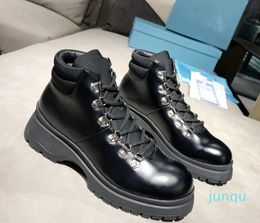 Men Women Designers Boots Ankle Martin Boots And Nylon Boot Military Inspired Combat Boots