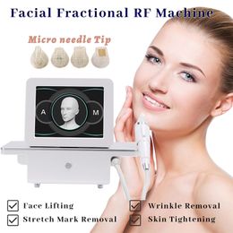 Fractional RF Microneedling Beauty Machine Facial Care Wrinkle Removal Anti-Aging Portable Device