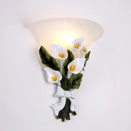 Wall Lamp Novelty LED Lamps Fairy Flower Sconces E27 Lights Living Room Bedroom Corridor Stairs Aisle Home Decoration