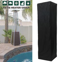 Dust Cover Patio Heater Heavy Duty Waterproof Square Glass Tube Outdoor Dustproof with Zipper for Garden 231023