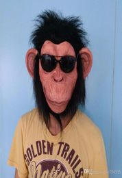 XMERRY Chimp Monkey Mask Gorilla Ape Bruno Mars Lazy Song Animal Primate Fancy Dress7753455