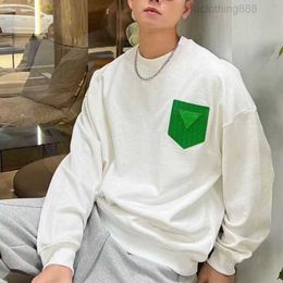 Sweater Bv Woven Pocket Embroidery Long Sleeve Tshirt Men Women Sweaters Pullover Shirt 4xl 5xl{category}