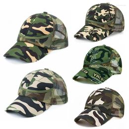 Visors 3-9 Yrs Outdoor Camouflage Baby Boy Mesh Baseball Cap Kids Summer Autumn For Boys Girl Caps Net Casual Hats